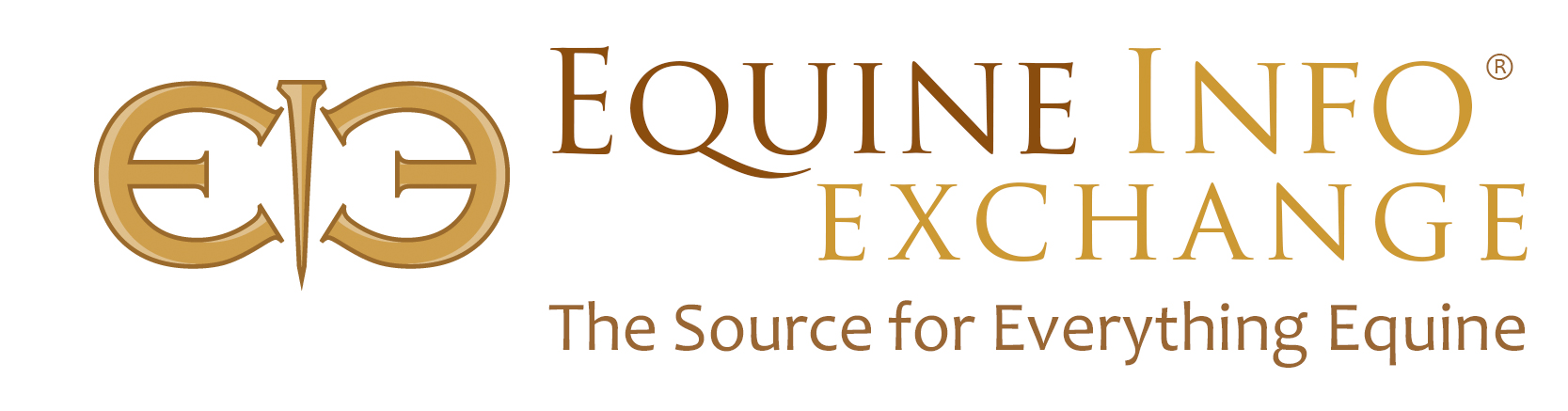 Equine Info Exchange - Print Logo - 300dpi, 5.55 in X 1.45 in